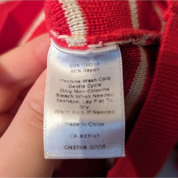 Talbot's Pink Blazer Button Up Sweater Size Medium - Picture 3 of 5